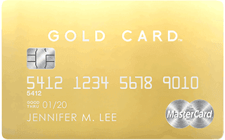 Luxury Gold card