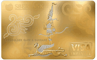 Sberbank Gold card