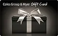 Coles Group Myer gift card