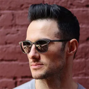 Man Wearing Main And Central Sunglasses