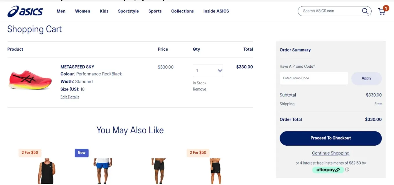 Get 50 off Instantly ASICS Promo Code March 2024 Finder Shopping
