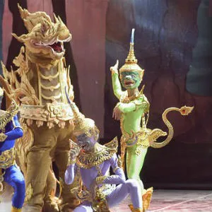 Thai cultural performance 