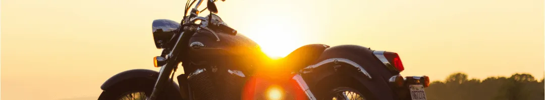 motorbike-sunset
