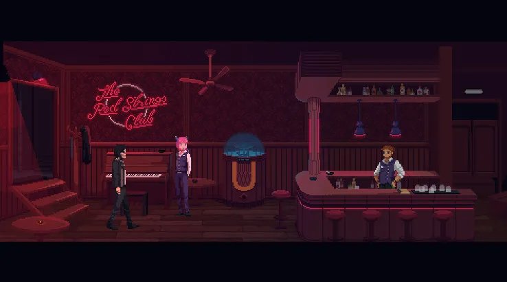 The red strings club прохождение