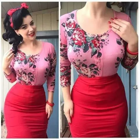 pin up girls clothing styles