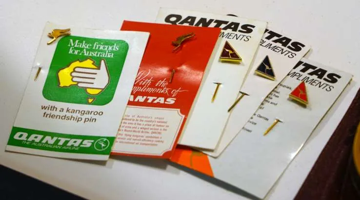 Qantas badges