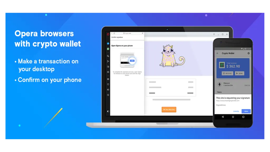 brave browser includes builtin crypto wallet