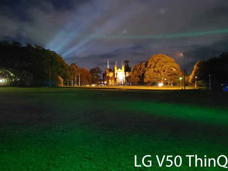 LG V50 ThinQ Lawn