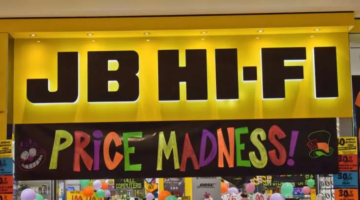 JB Hi-Fi storefront