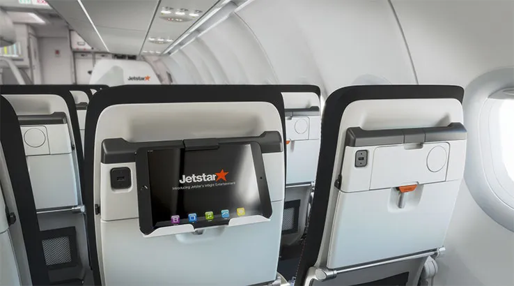 Jetstar Neo seatback.