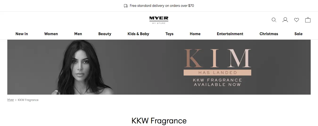 kim kardashian perfume myer