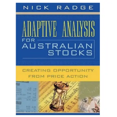 Book cover: Adaptive Analysis for Australian Stocks by Nick Radge