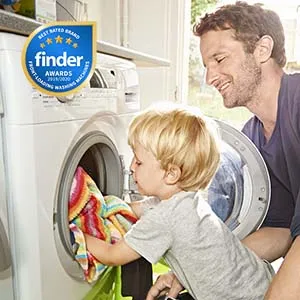 Front-loading washing machine retail award