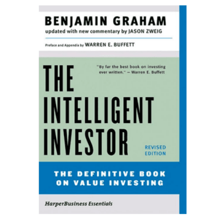 Book cover: The Intelligent Investor by Benjamin Graham