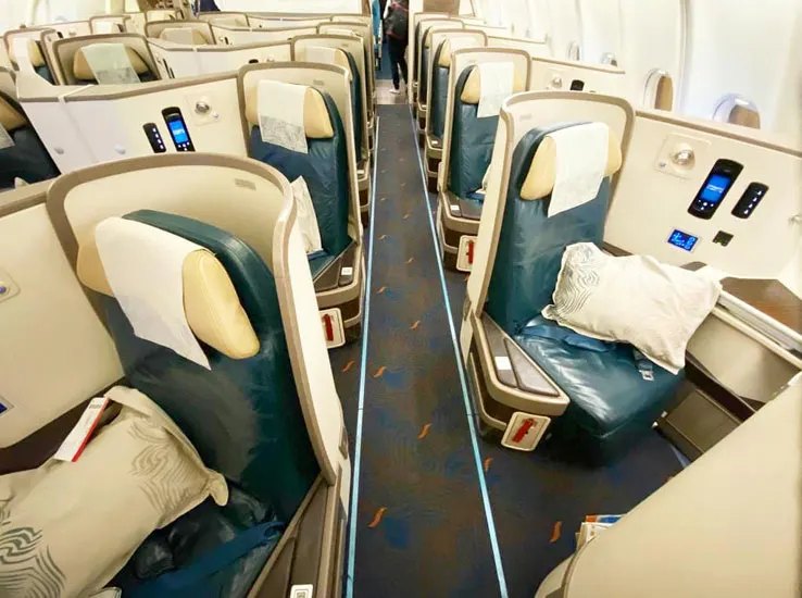 Sri Lankan Airlines business class