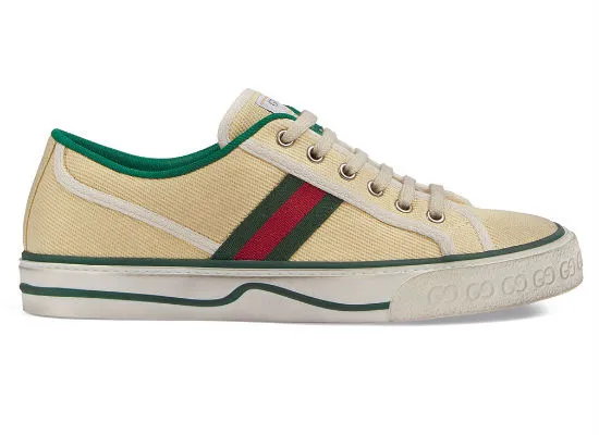 women's disney x gucci tennis 1977 sneaker with web