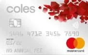 Coles no annual fee credit card