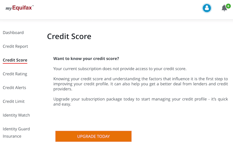 Copy of a credit report request