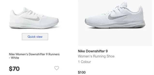 Nike at Big W: Are the discounted 