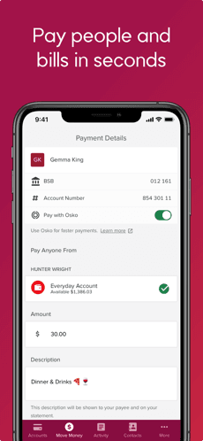 Bendigo Bank App Store screenshot