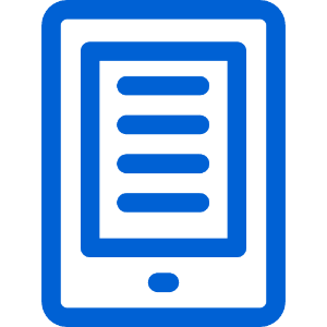 Ebook reader icon