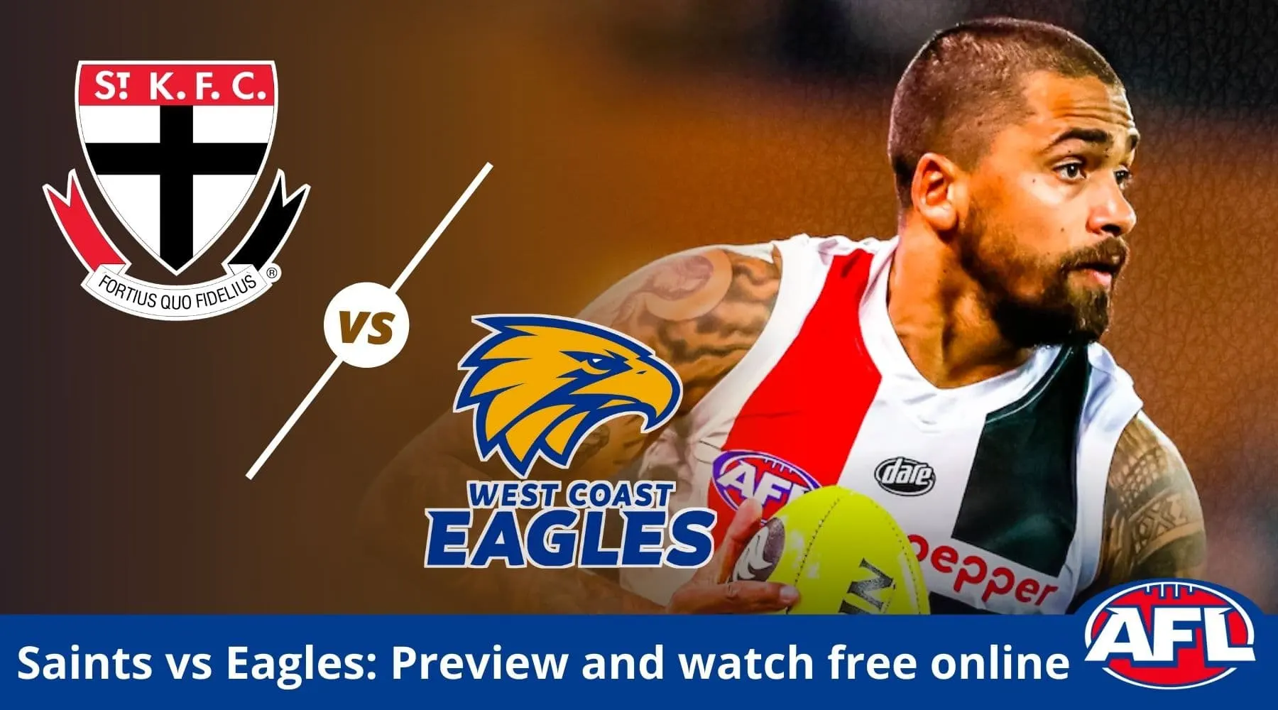 How to watch St Kilda vs West Coast AFL live and match preview