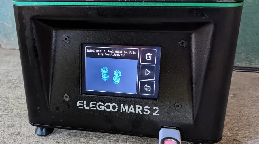Elegoo Mars 2 Mono 3D printer review