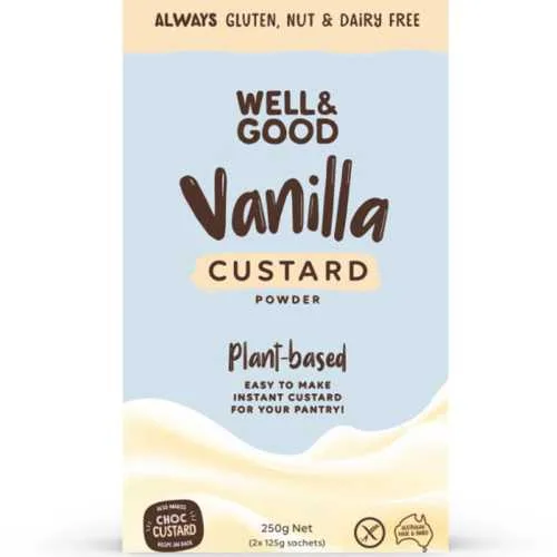 Well & Good Plant-based Vanilla Custard