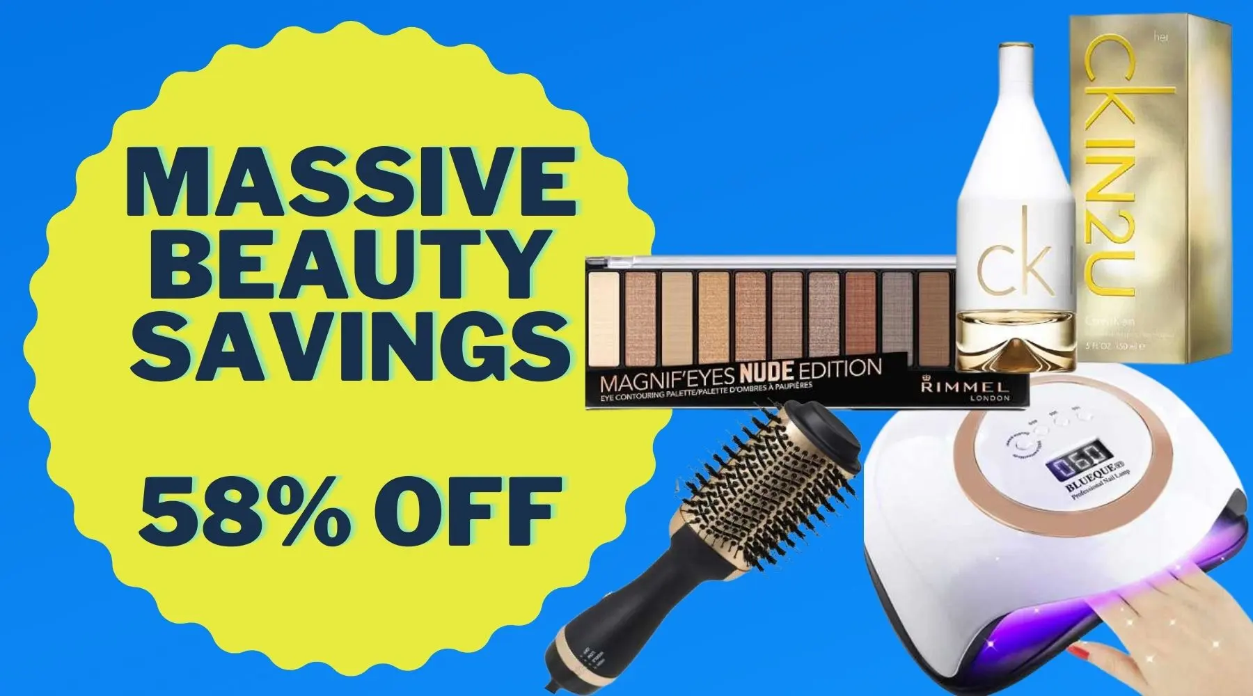 Amazon beauty sale massive savings on Calvin Klein, Rimmel + more