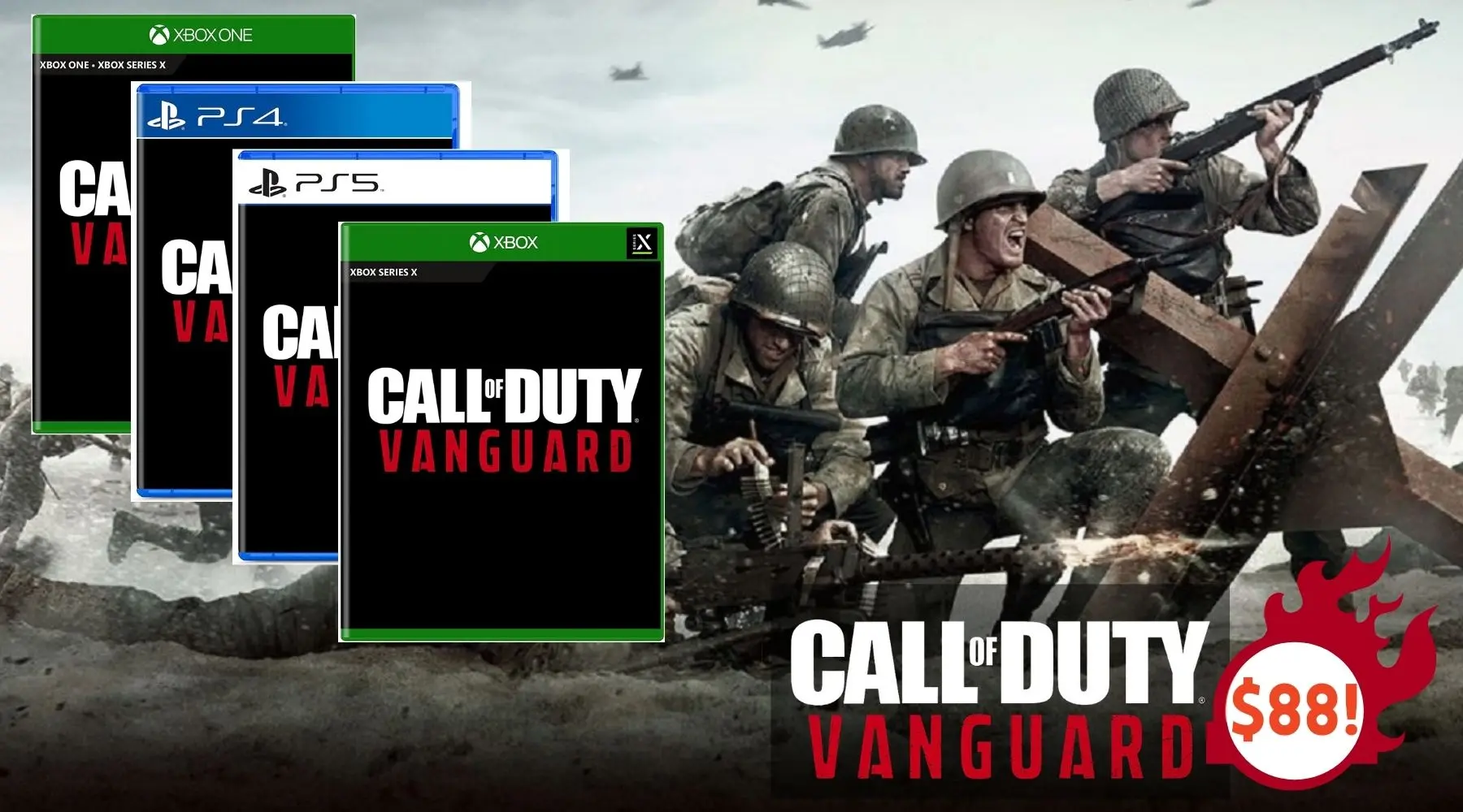 Call of Duty: Vanguard para PS4, PS5, PC, Xbox Series X / S y Xbox