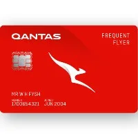 Qantas Frequent Flyer Bronze Status Card