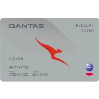 Qantas Frequent Flyer Silver Status Card