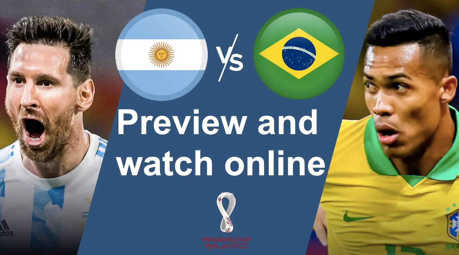 Brazil vs. Argentina: How to watch & stream, preview of World Cup