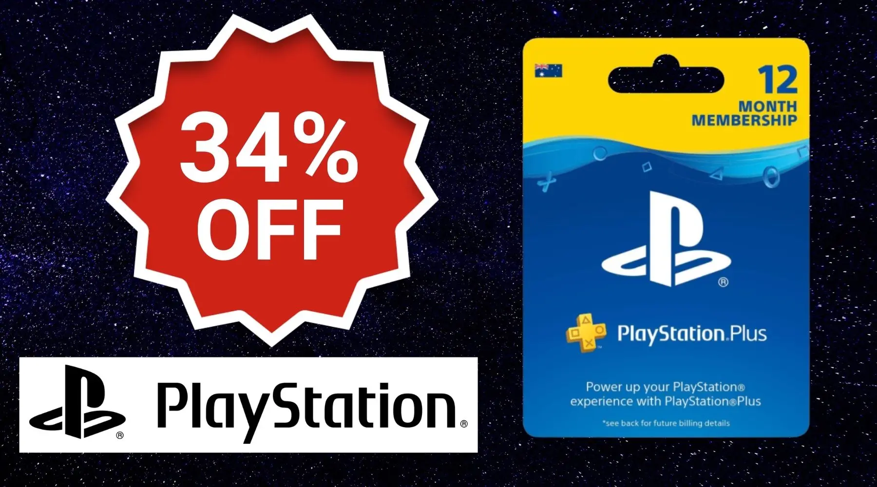 Black Friday Deal: Save 34% on 12-Month PS Plus Membership at