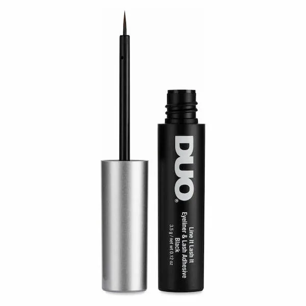 Tube of DUO Line It Lash It on white background. 