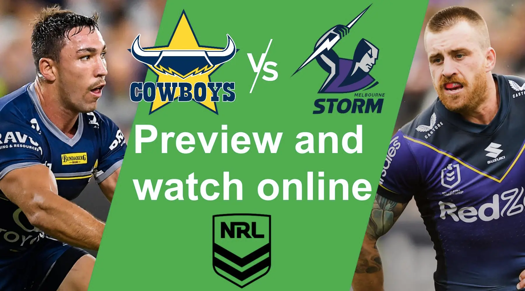 North Queensland Cowboys v Melbourne Storm, Round 11, 2022, Full Match  Replay