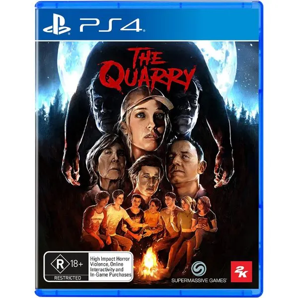  <em>The Quarry</em> on PS4