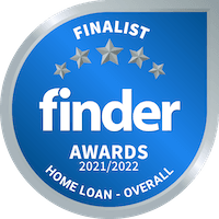 Finder Home Loan Satisfaction Finalist 2022 badge