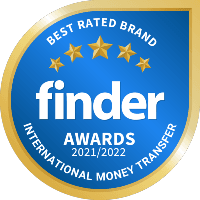 Finder Crypto Trading Satisfaction Award 2022 badge