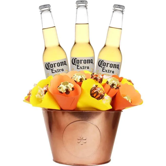 </p><h4>Corona Beer Chocolate Arrangement Deluxe</h4><p>