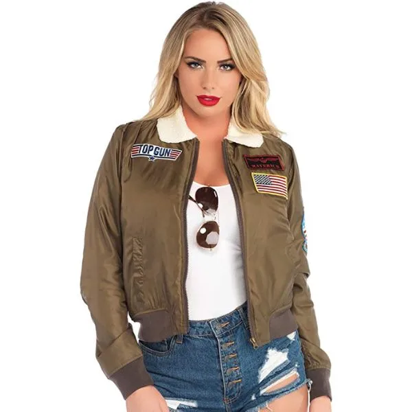 <em>Top Gun</em> bomber jacket