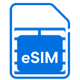 simcard logo with esim