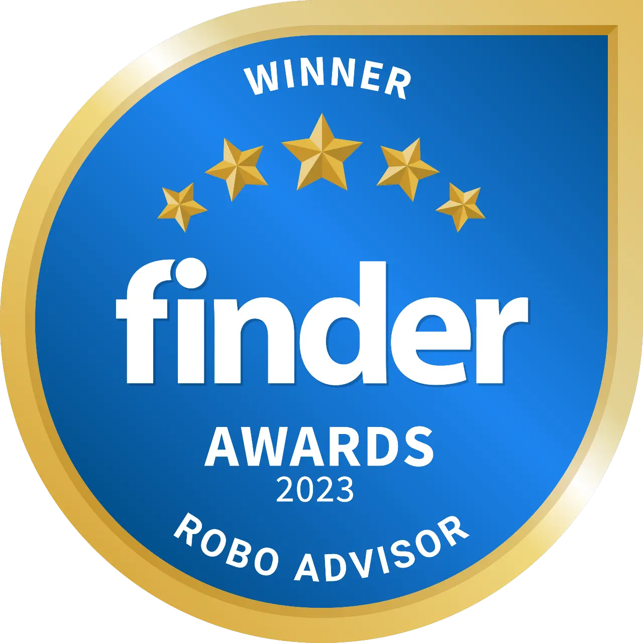 Finder robo-advisor medal