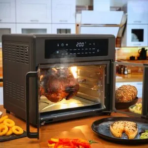 Healthy Choice 25L 1700W French Door Digital Air Fryer Convection Oven for $184
