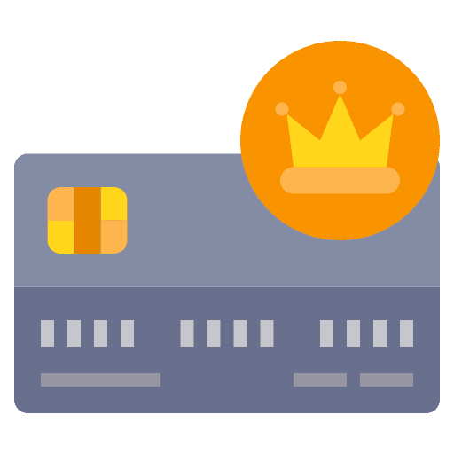 Grey card with crown icon