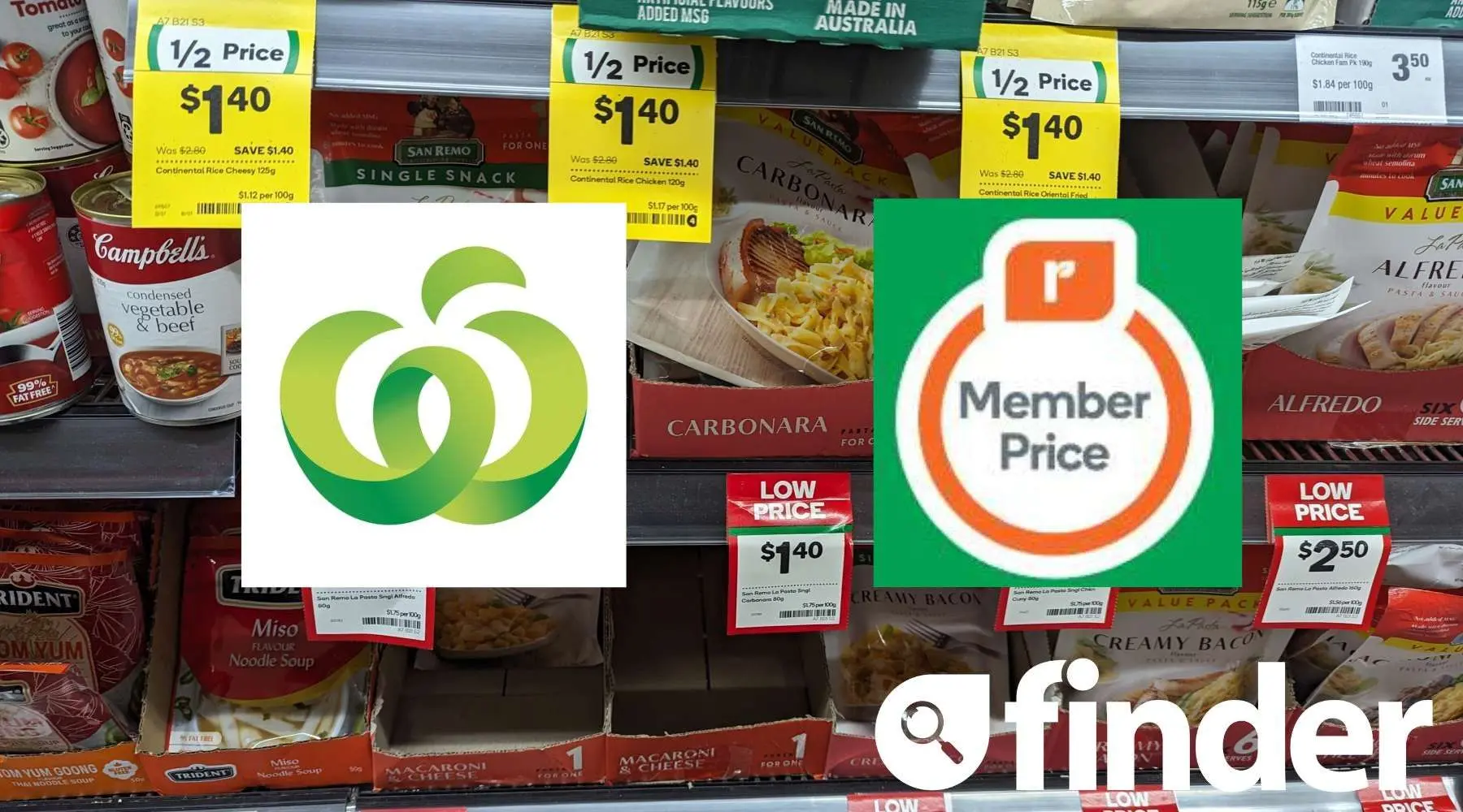 WOOLWORTHS - WRewards exclusive! Get 3 for the price of 2 when you