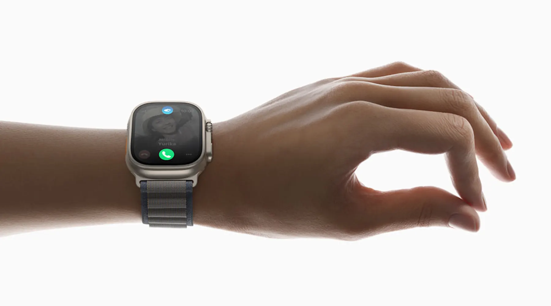 By tapping the index finger and thumb of the watch hand together twice, users can perform actions on Apple Watch Ultra 2.