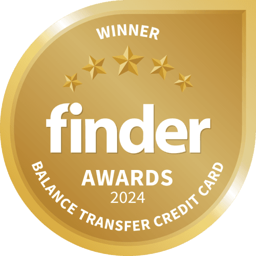 Finder Award Winner Balance Transfer Card