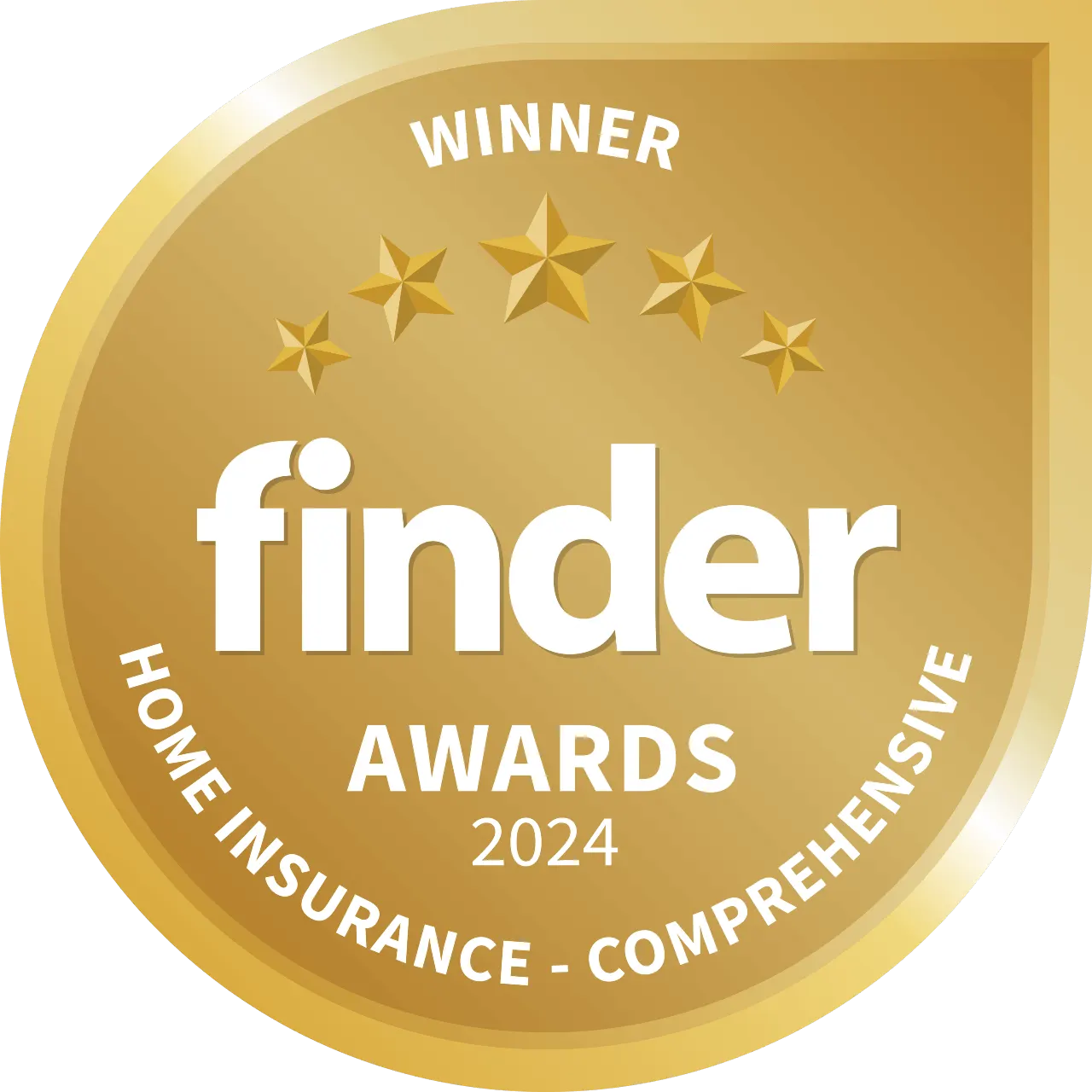 Finder Awards 2024 Home Insurance Comprehensive Winner