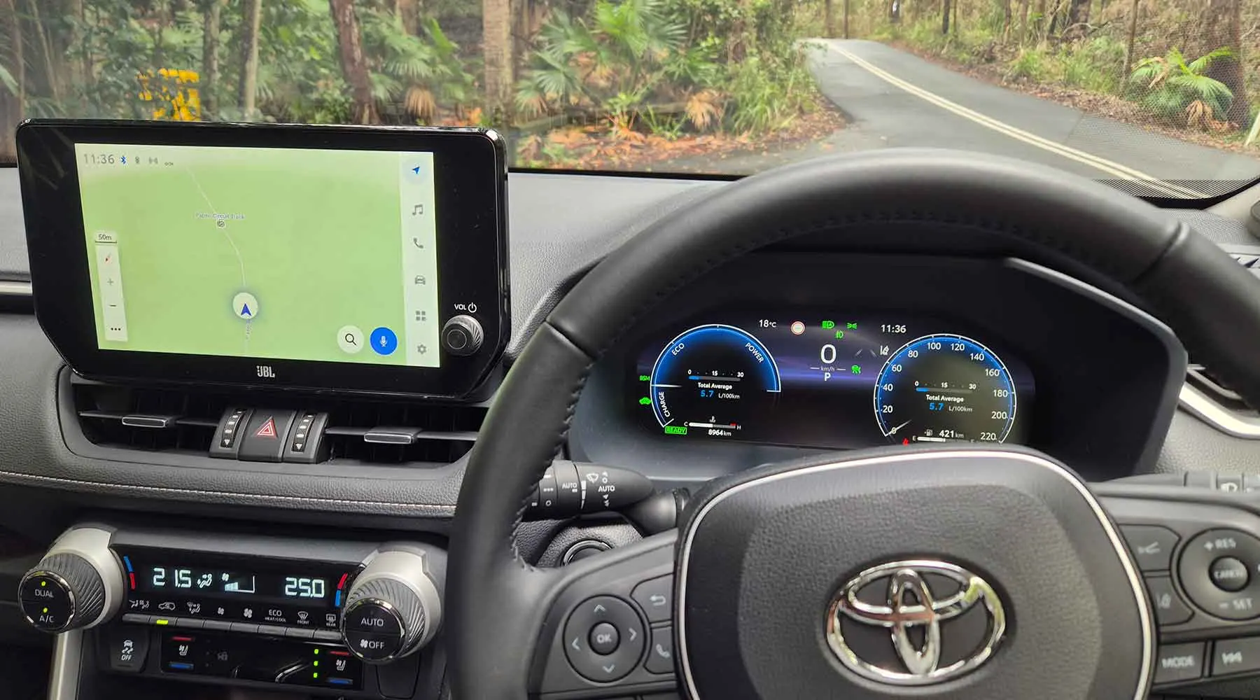 RAV4 Hybrid Dashboard